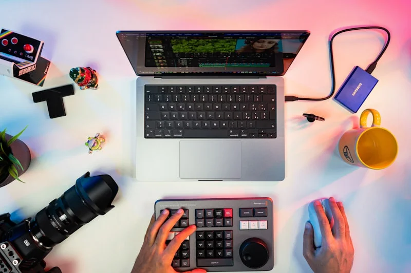 Responsive website design displayed across desktop and mobile screens
